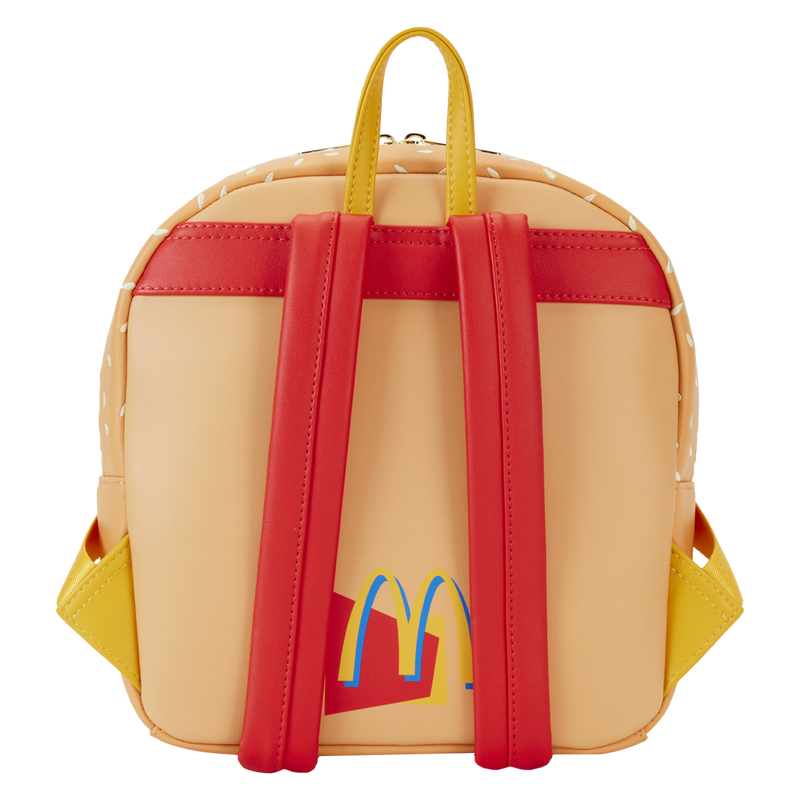 Loungefly Vegan Leather McDonald's Big Mac Inspired Mini Backpack