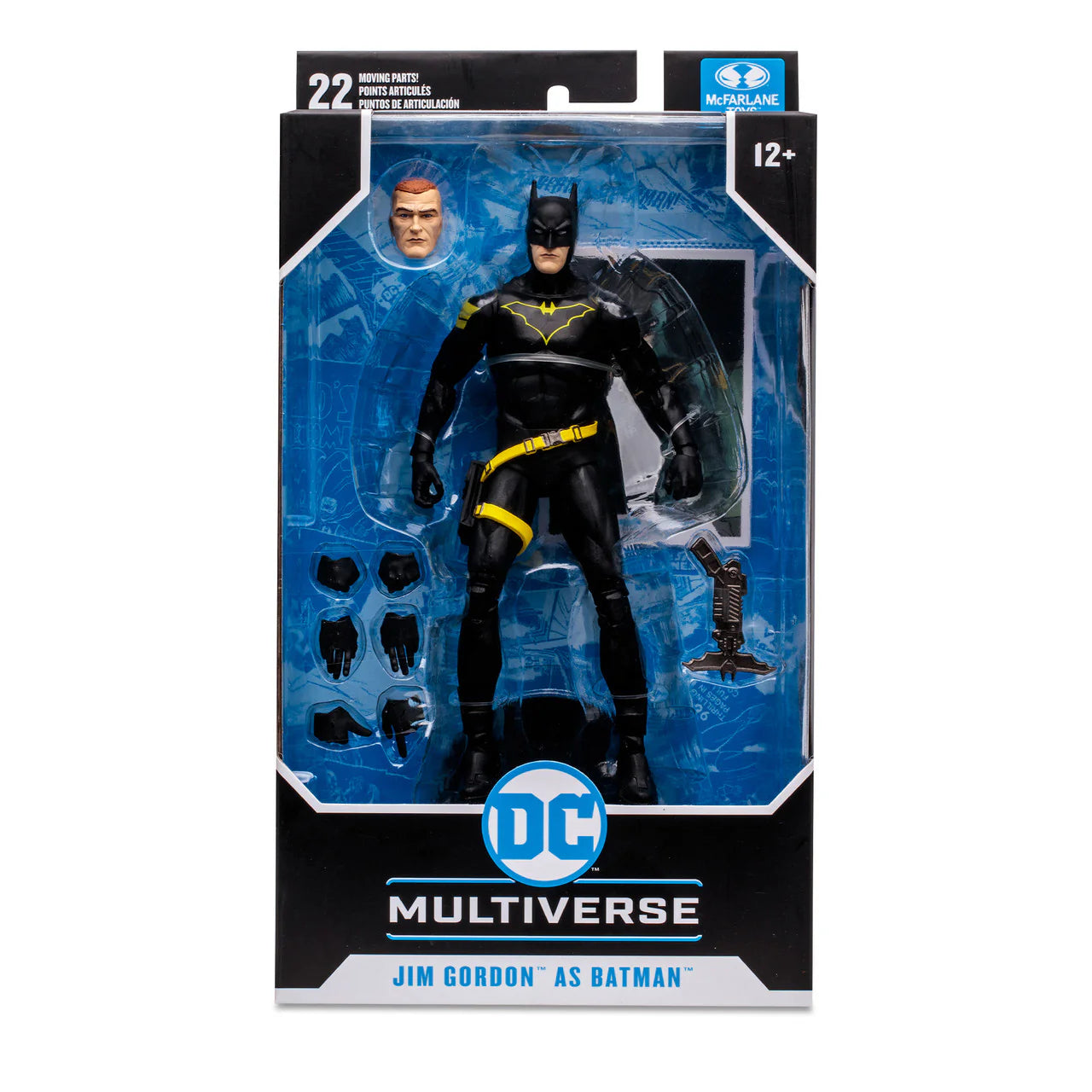 McFarlane DC Multiverse 7-Inch Highly Detailed Jim Gordon as Batman Endgame Action Figure