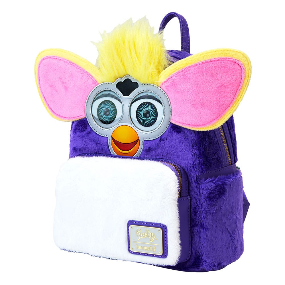 Adorable Loungefly Mini Backpack Inspired by Furby with Moving Eyes