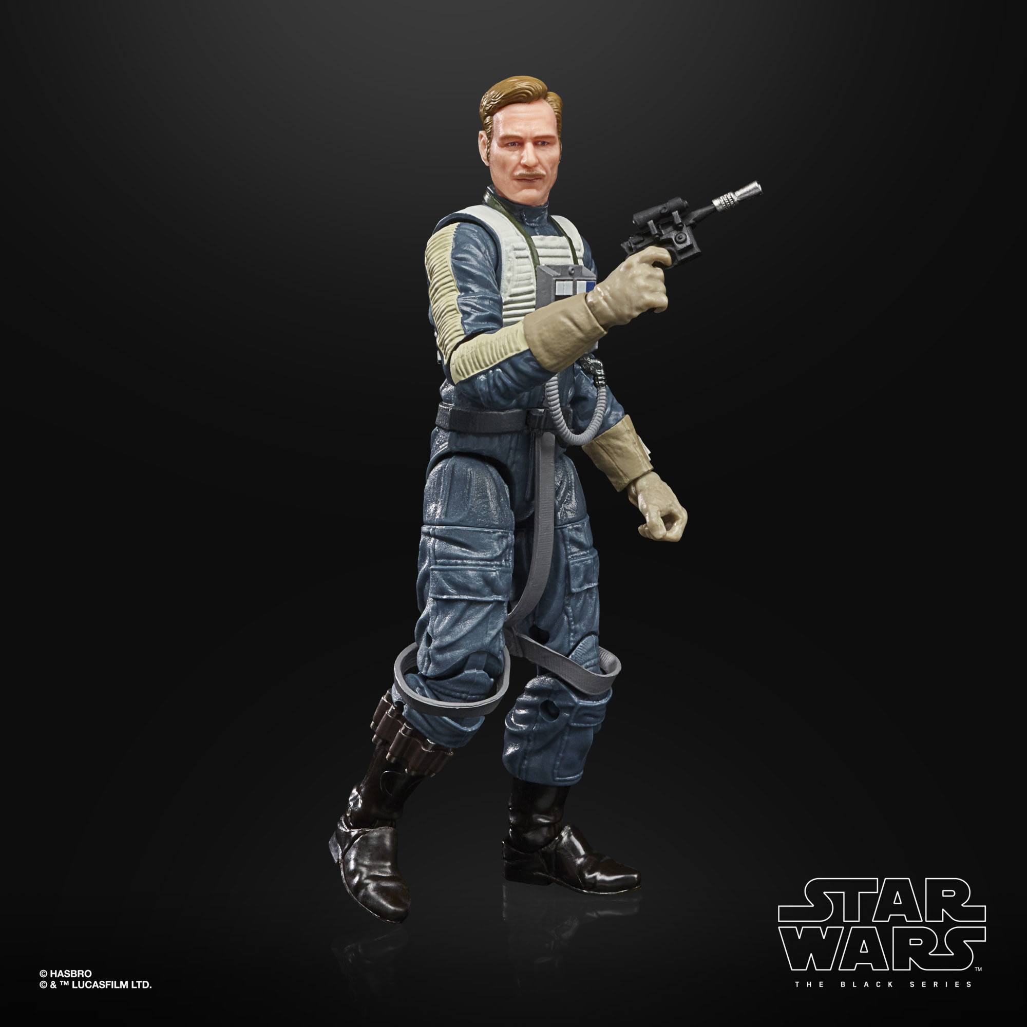 Hasbro Star Wars The Black Series 6-Inch-Scale Action Figure of Antoc Merrick, the Blue Leader