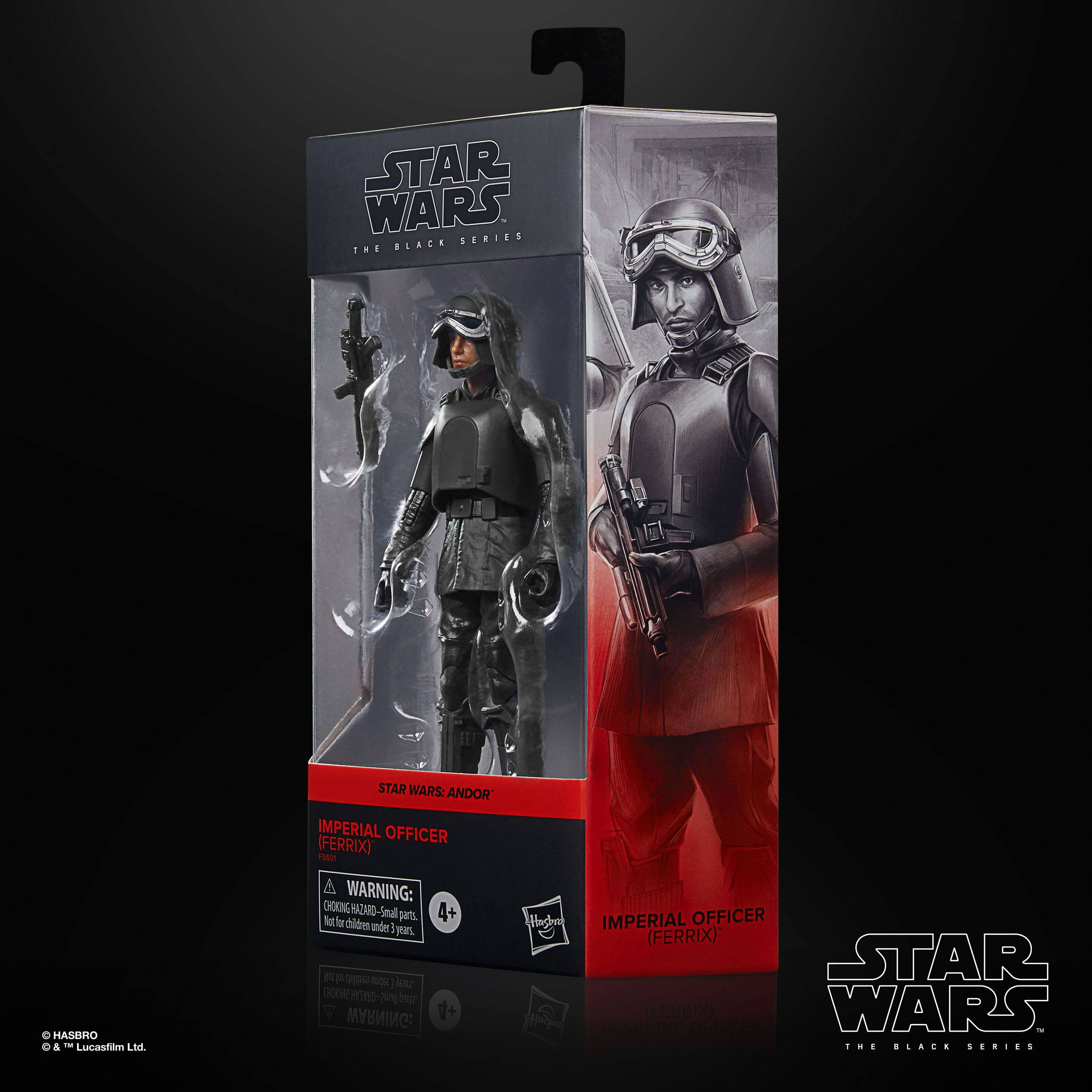 Hasbro 6-Inch Star Wars The Black Series Andor Imperial Officer (Ferrix) Action Figure