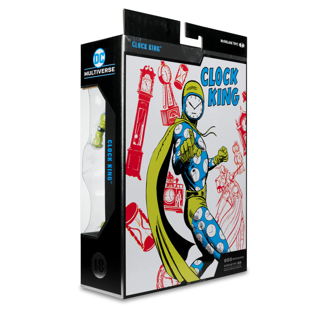 McFarlane DC Multiverse Highly Detailed Collector Edition 7-Inch Action Figure of Clock King, a Notable DC Comics Villain