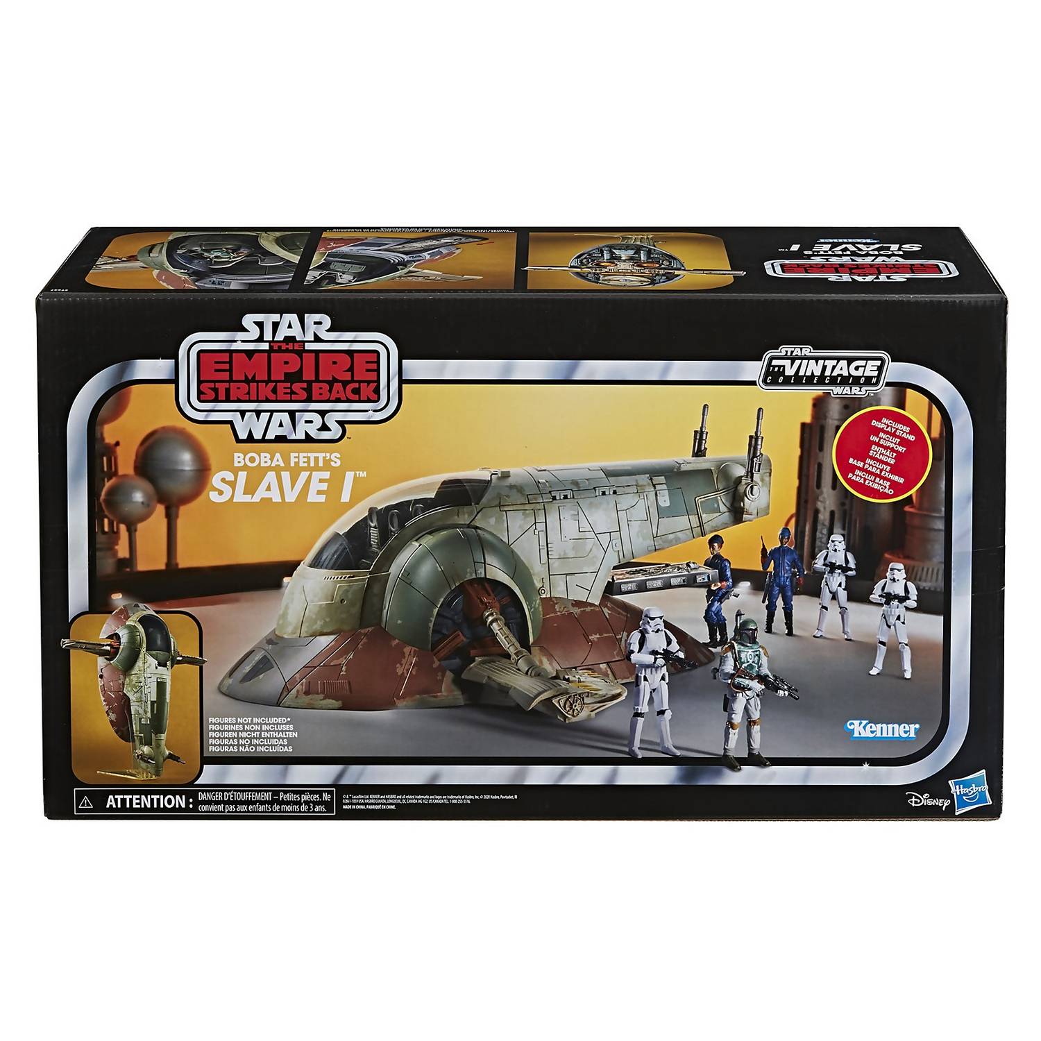 Hasbro Star Wars The Vintage Collection Action Figure - Boba Fett’s Slave I Starship Replica Toy