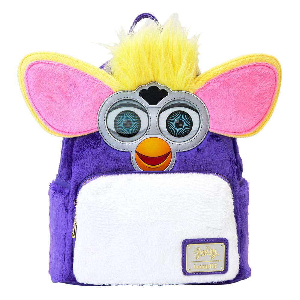 Adorable Loungefly Mini Backpack Inspired by Furby with Moving Eyes