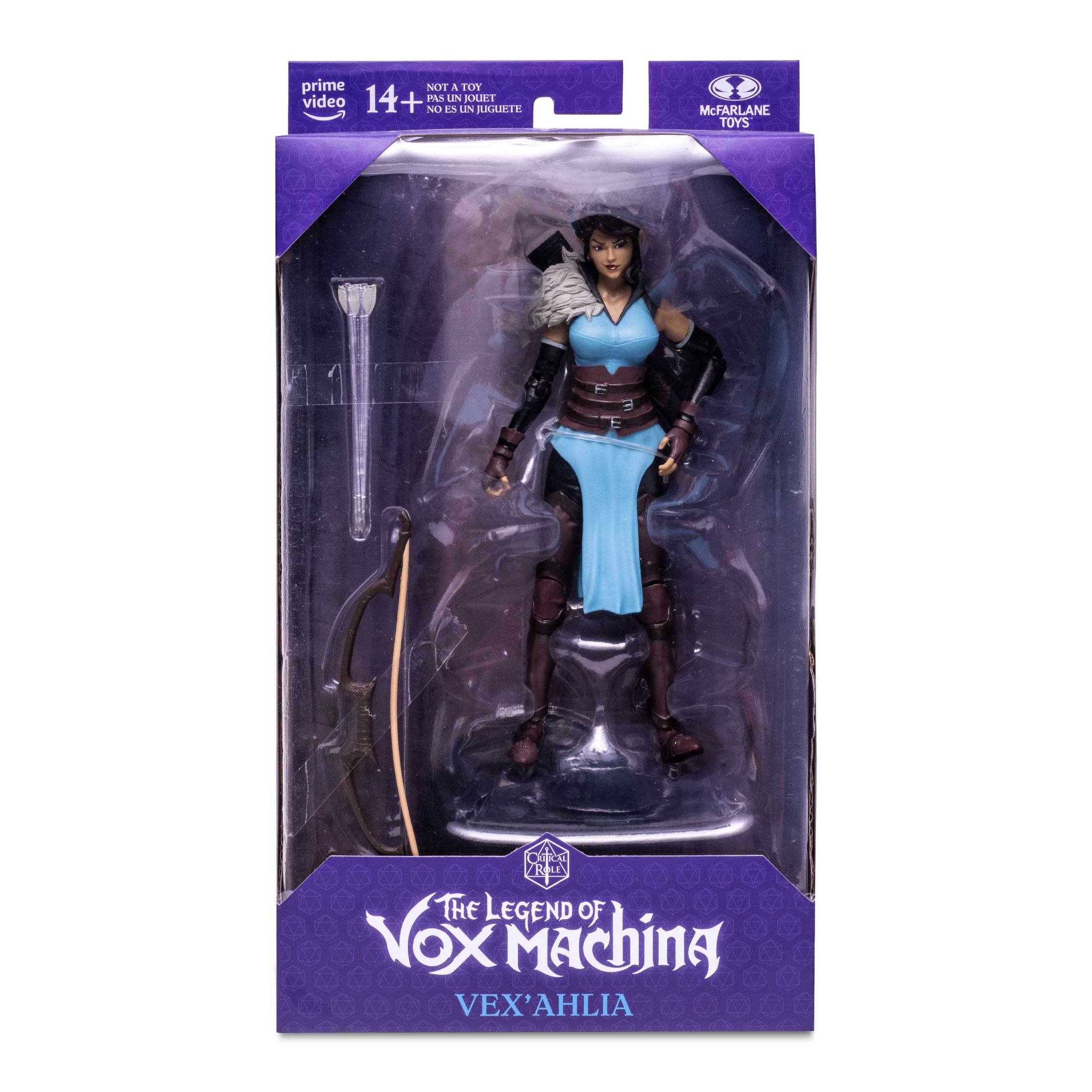McFarlane Highly Detailed 7 - Inch Critical Role 7 Vox Machina Vex’Ahlia Collectible Action Figure