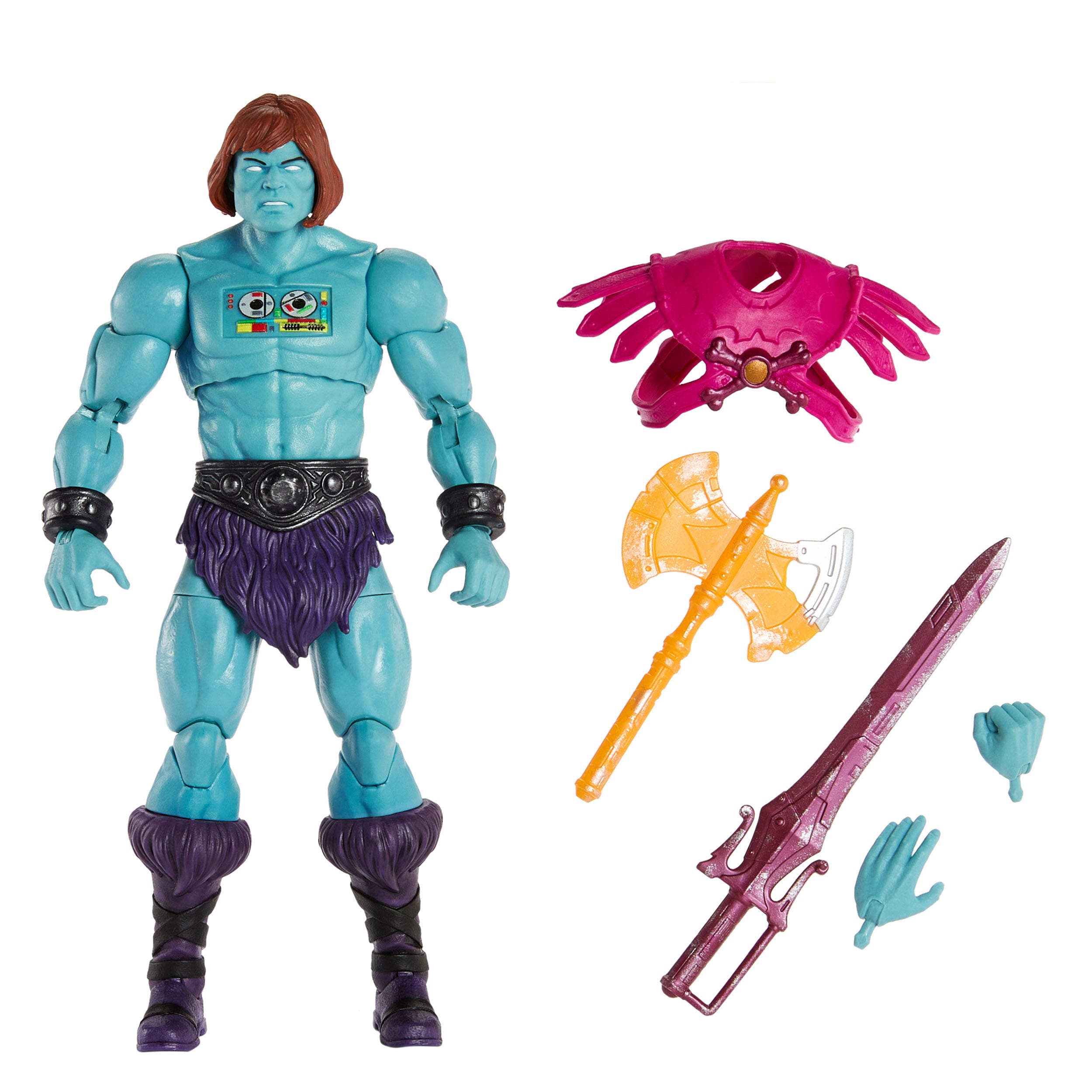 Masters of the Universe Masterverse 7-Inch New Eternia Faker Collectible Action Figure for Fans