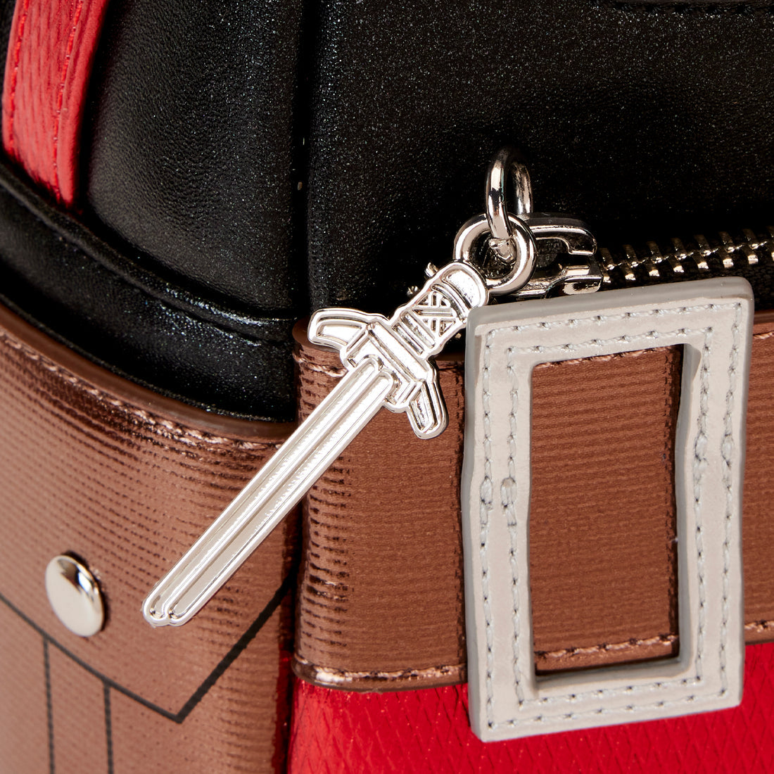 Loungefly Metallic Cosplay Mini Backpack Inspired by Marvel's Deadpool