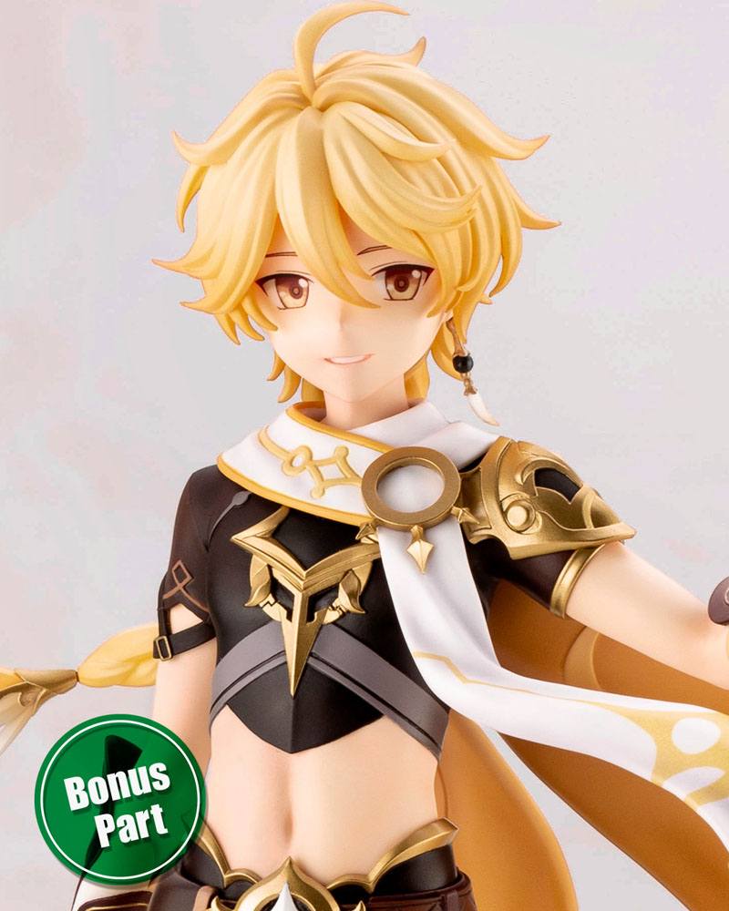 1/7 Scale Aether Figure from Genshin Impact - Bonus Edition with Two Heads