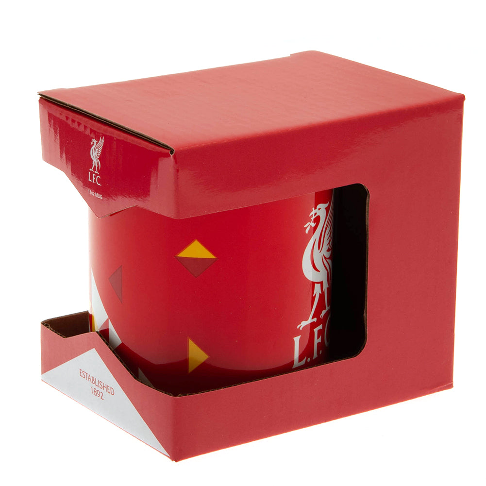 High - Quality Liverpool FC Ceramic Coffee Mug with Club Crest