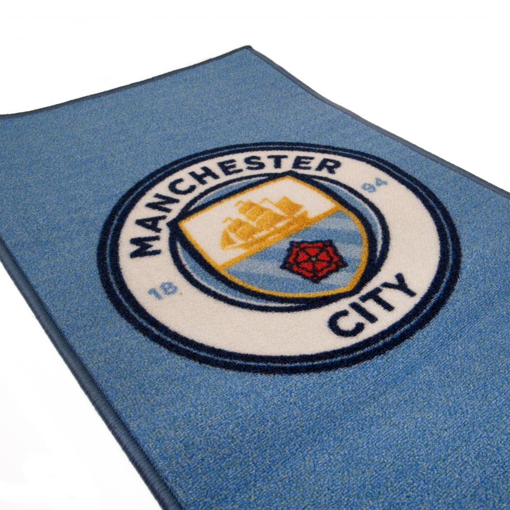 Colorful Bedroom Decor - Manchester City Football Club Rug