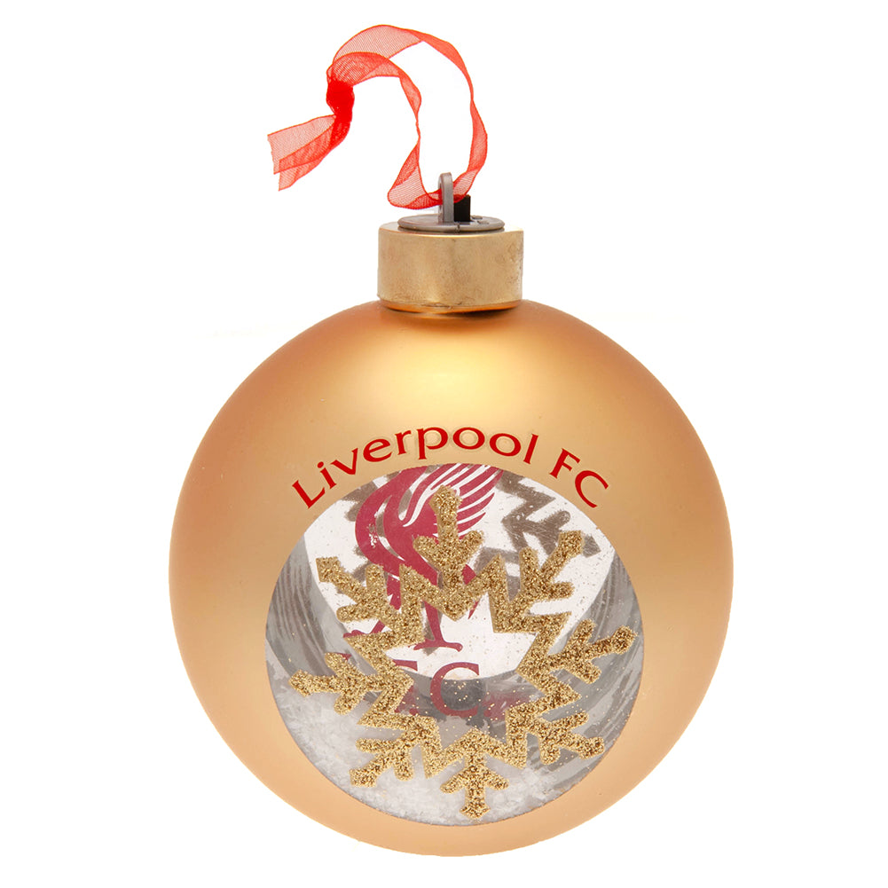 Premium Liverpool FC Christmas LED Bauble for Festive Decoration