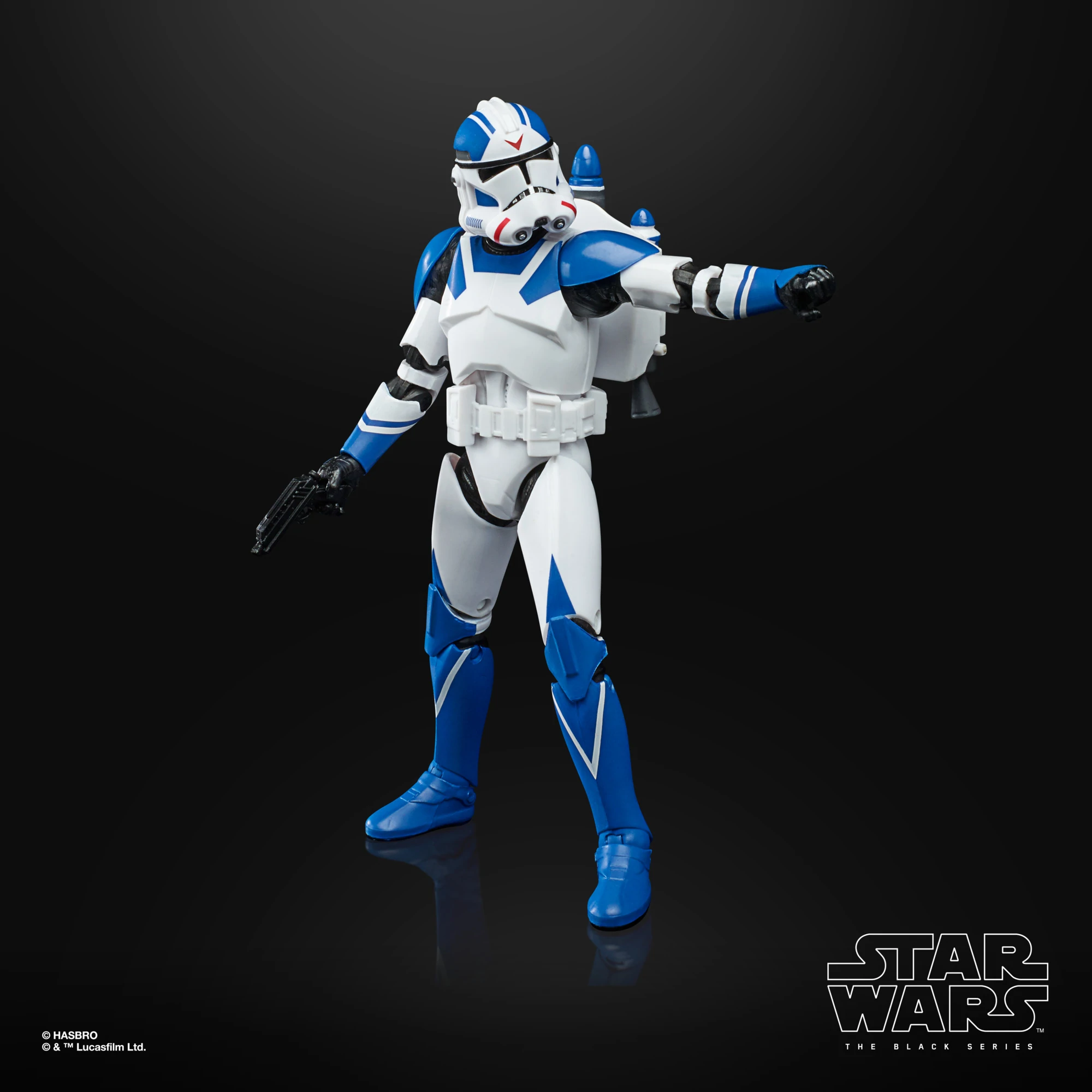 Hasbro's High - Quality 6 - Inch Action Figure of Star Wars The Black Series Gaming Greats Jet Trooper