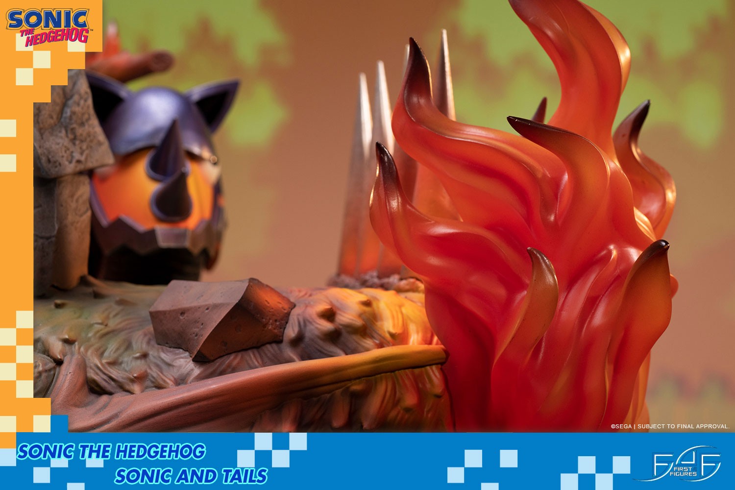 First4Figures Sonic & Tails Statue - Highly Detailed Collectible