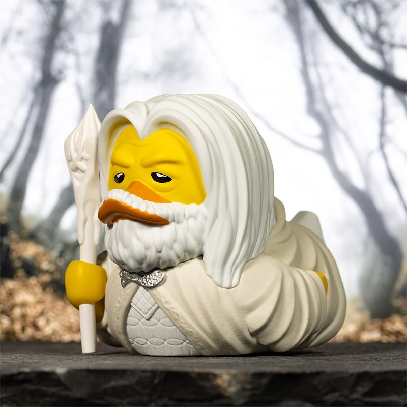 Collectible Boxed Tubbz Figurine of Gandalf the White from The Lord of the Rings
