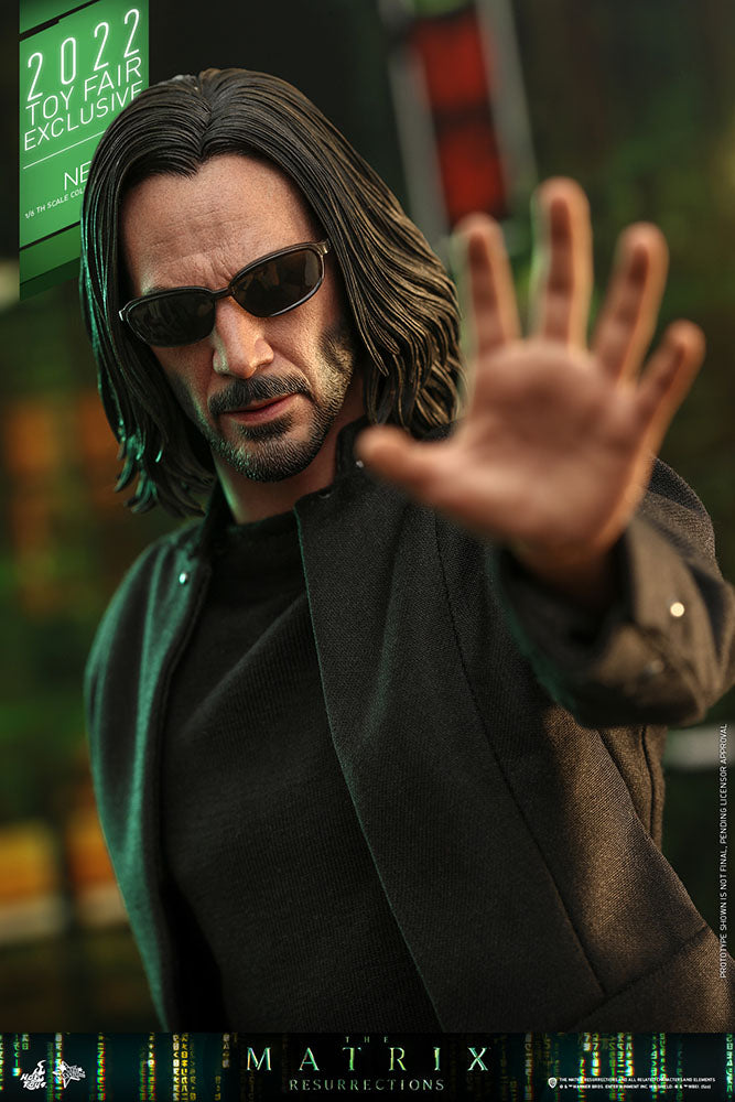 Hot Toys Exclusive 1:6 Scale Collectible Figure of Neo from The Matrix Revolutions