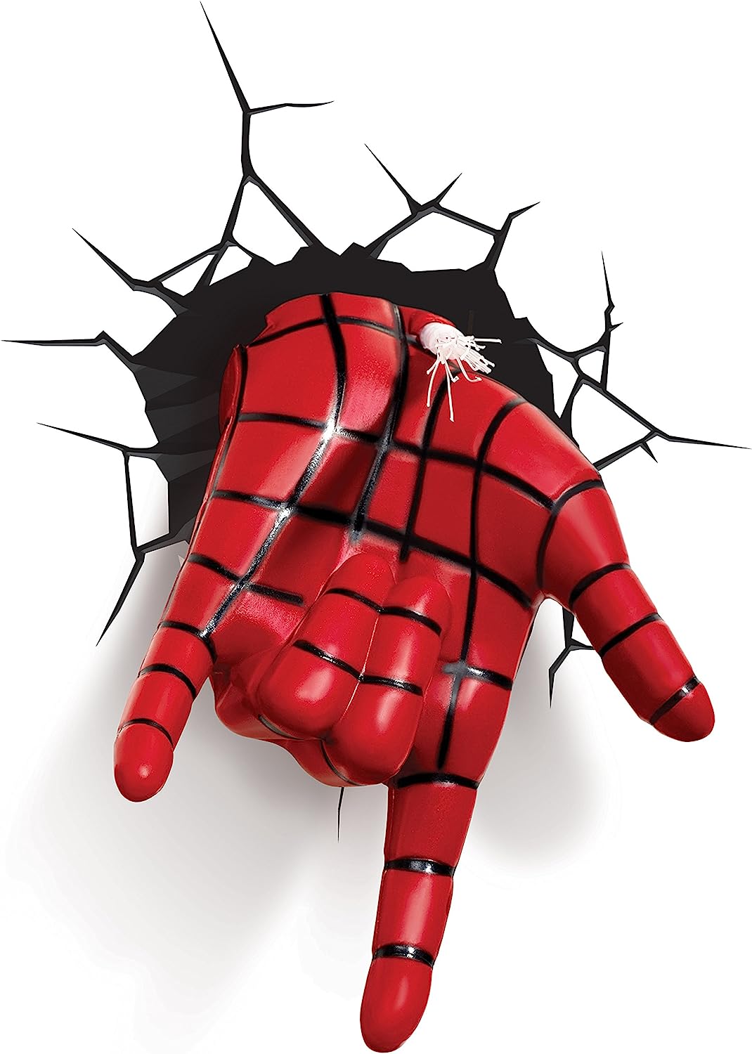 Marvel 3D Wall-Mounted Decorative Lighting with Spiderman's Hand Design