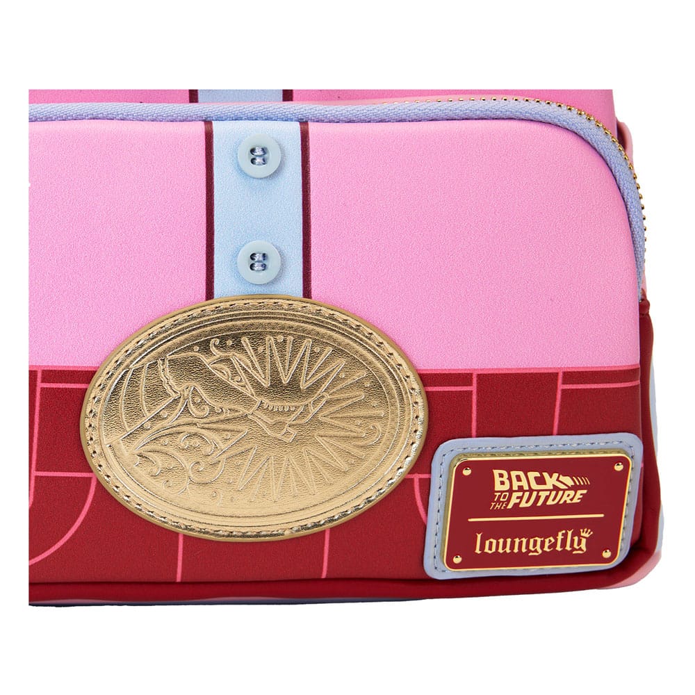 Loungefly 40th Anniversary Retro - style Mini Backpack Inspired by Back To The Future