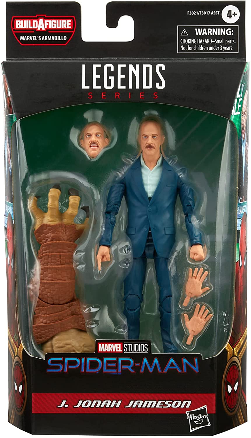 Hasbro Marvel Legends Series 6-Inch Action Figure of J. Jonah Jameson from Spider-Man No Way Home for Collectors and Fans