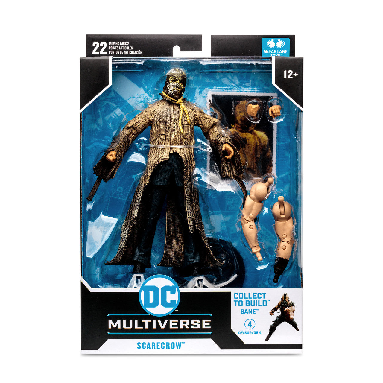 McFarlane DC Multiverse Highly Detailed 7-Inch Action Figure of Scarecrow from The Dark Knight Trilogy