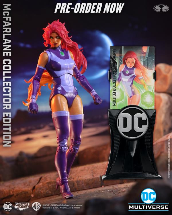 McFarlane DC Multiverse 7-Inch Highly Detailed Starfire Action Figure