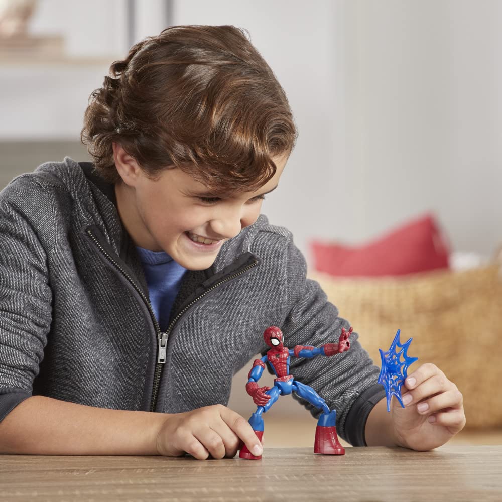 Marvel's Bendable and Flexible Spider - Man Action Figure for Kids