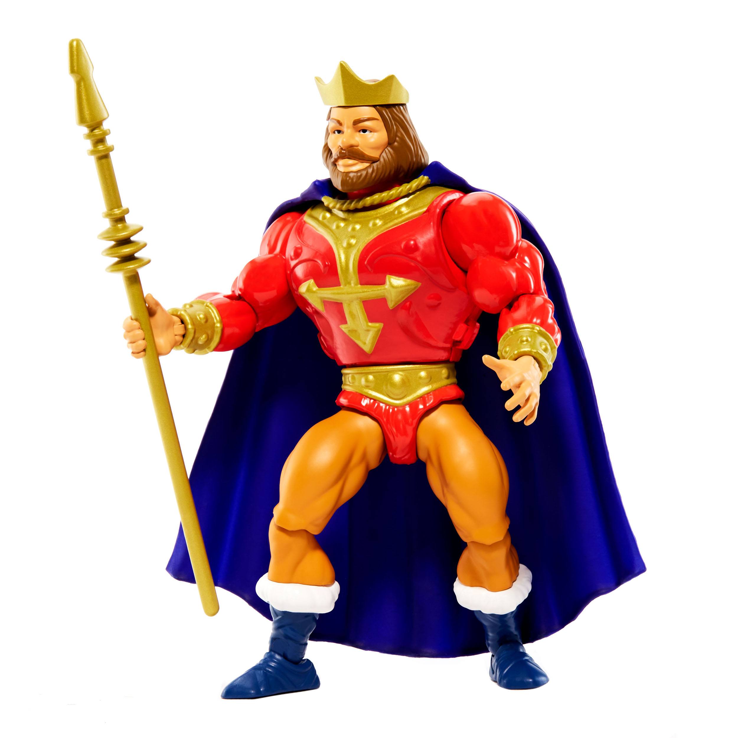 Highly Articulated Masters of The Universe Origins King Randor Action Figure
