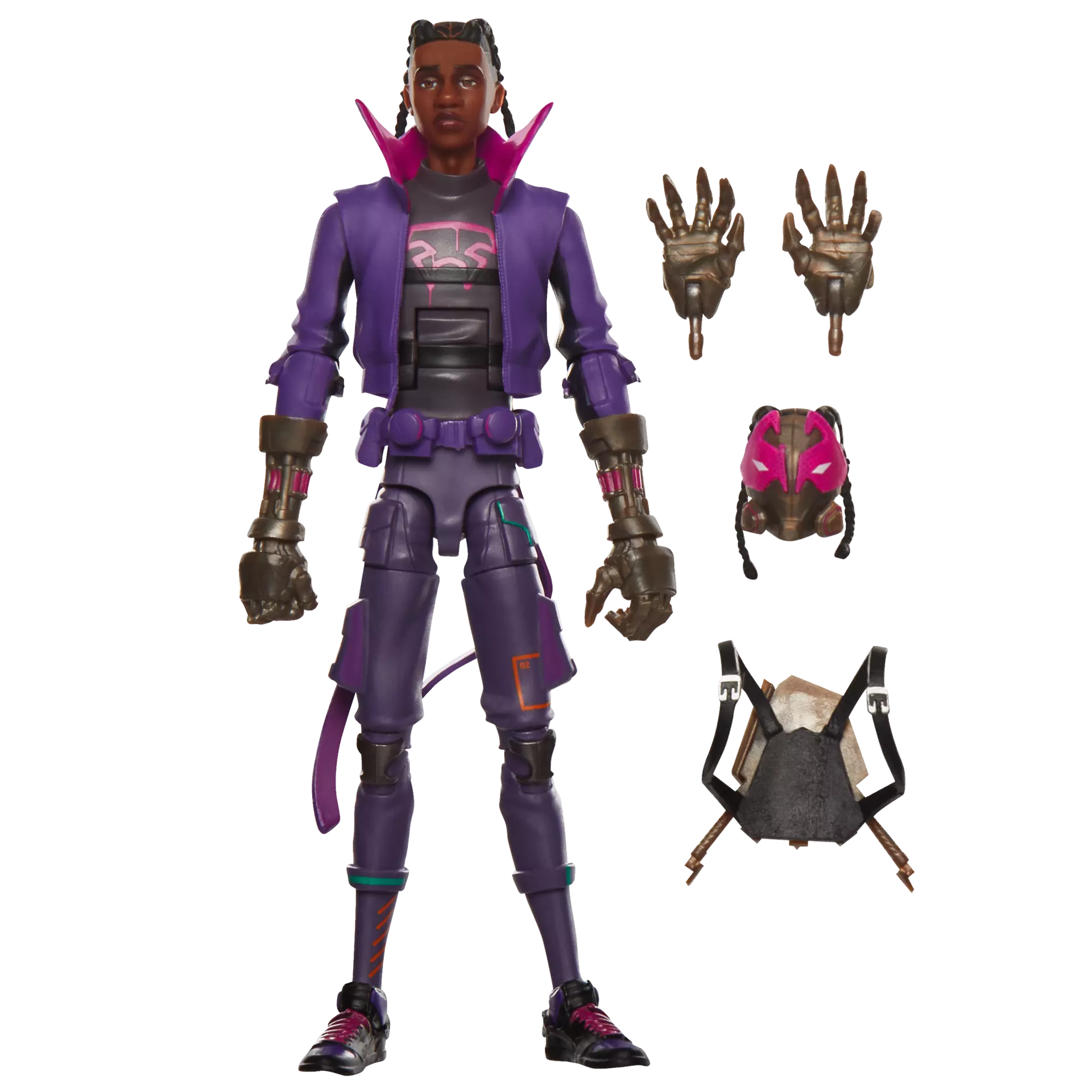 Marvel Legends Series 6-Inch Action Figure - Spider-Man Across the Spider-Verse Miles G. Morales Collectible Toy