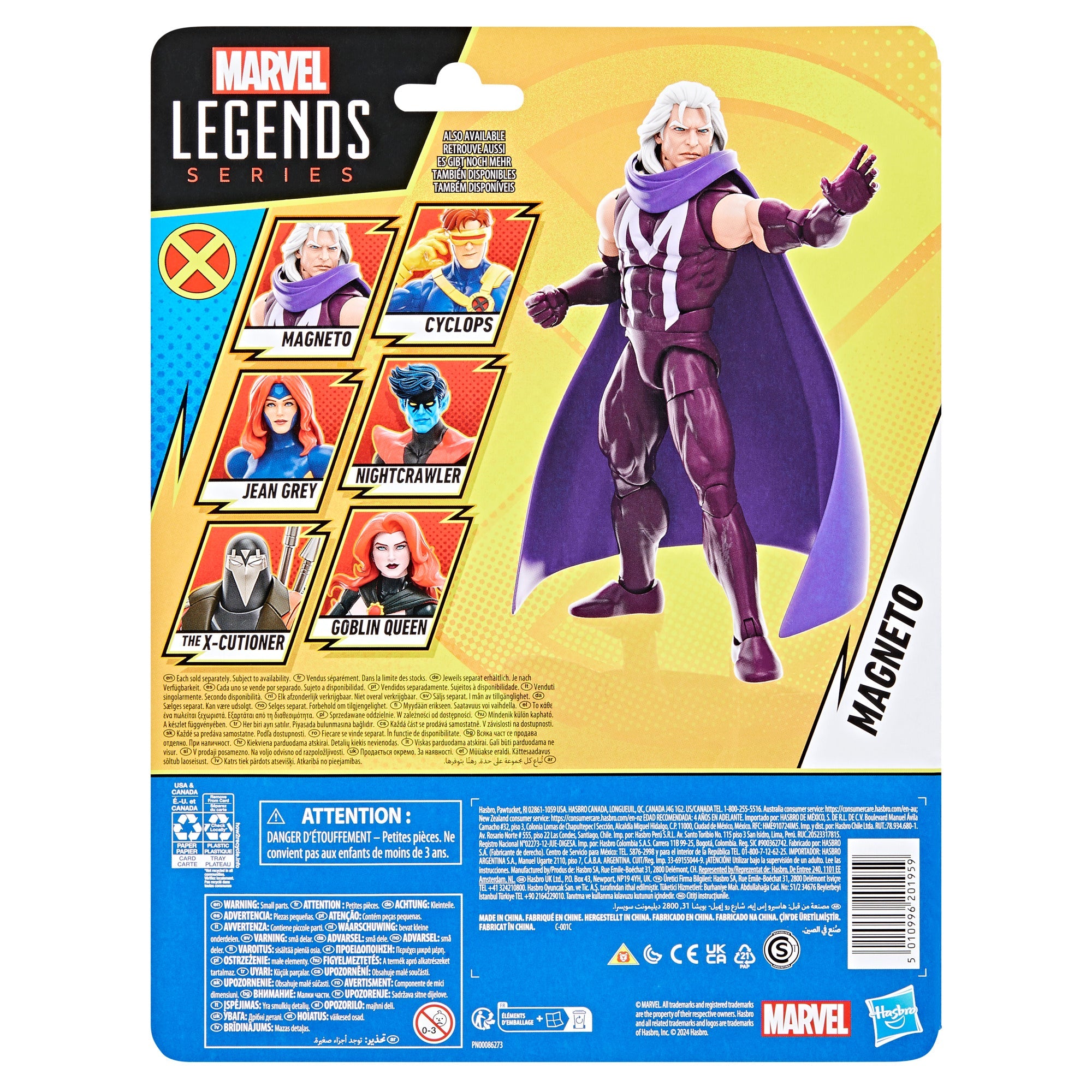 Hasbro's Marvel Legends Retro X-Men ‘97 6-Inch Magneto Action Figure