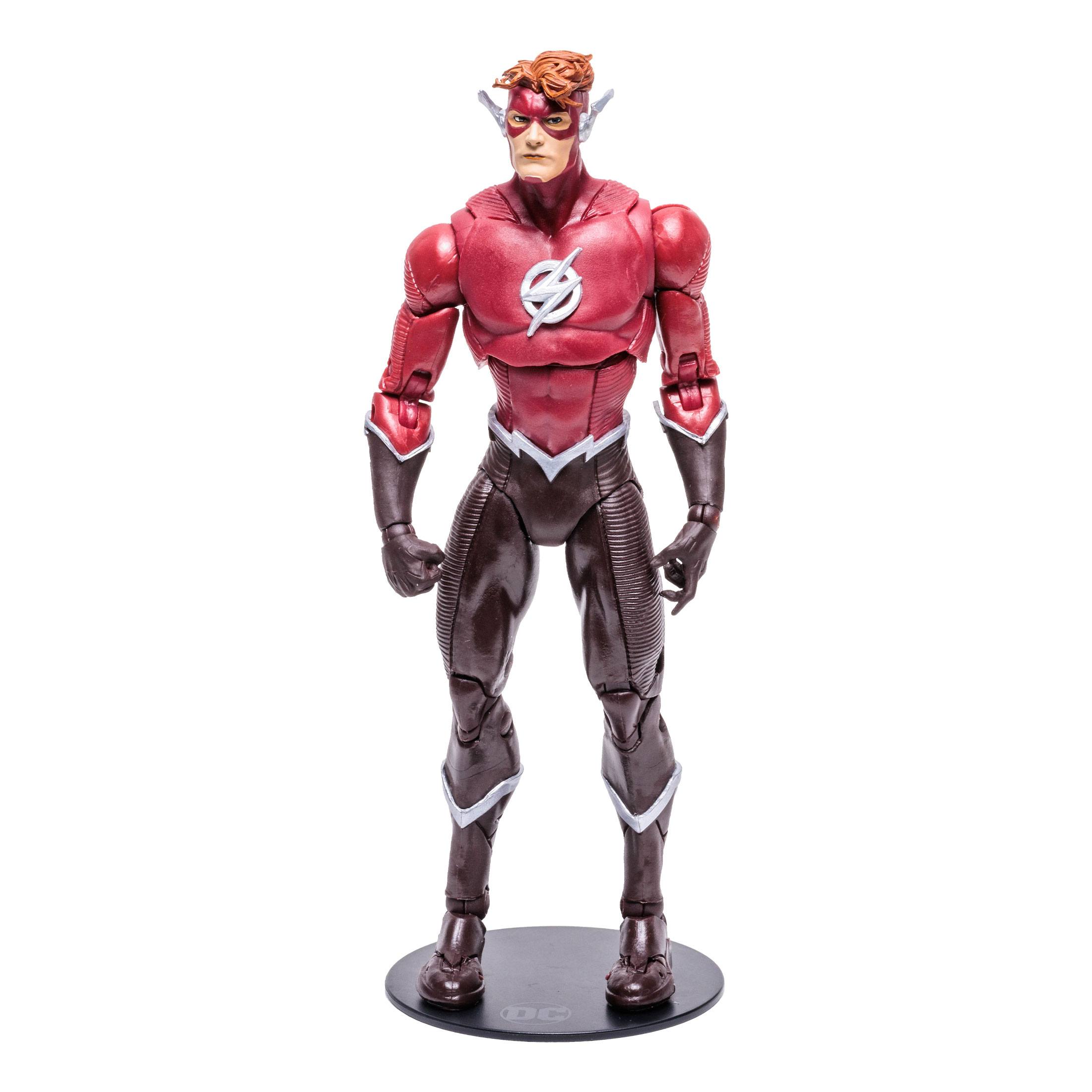 McFarlane DC Multiverse 7-Inch Wally West Red Suit The Flash Action Figure