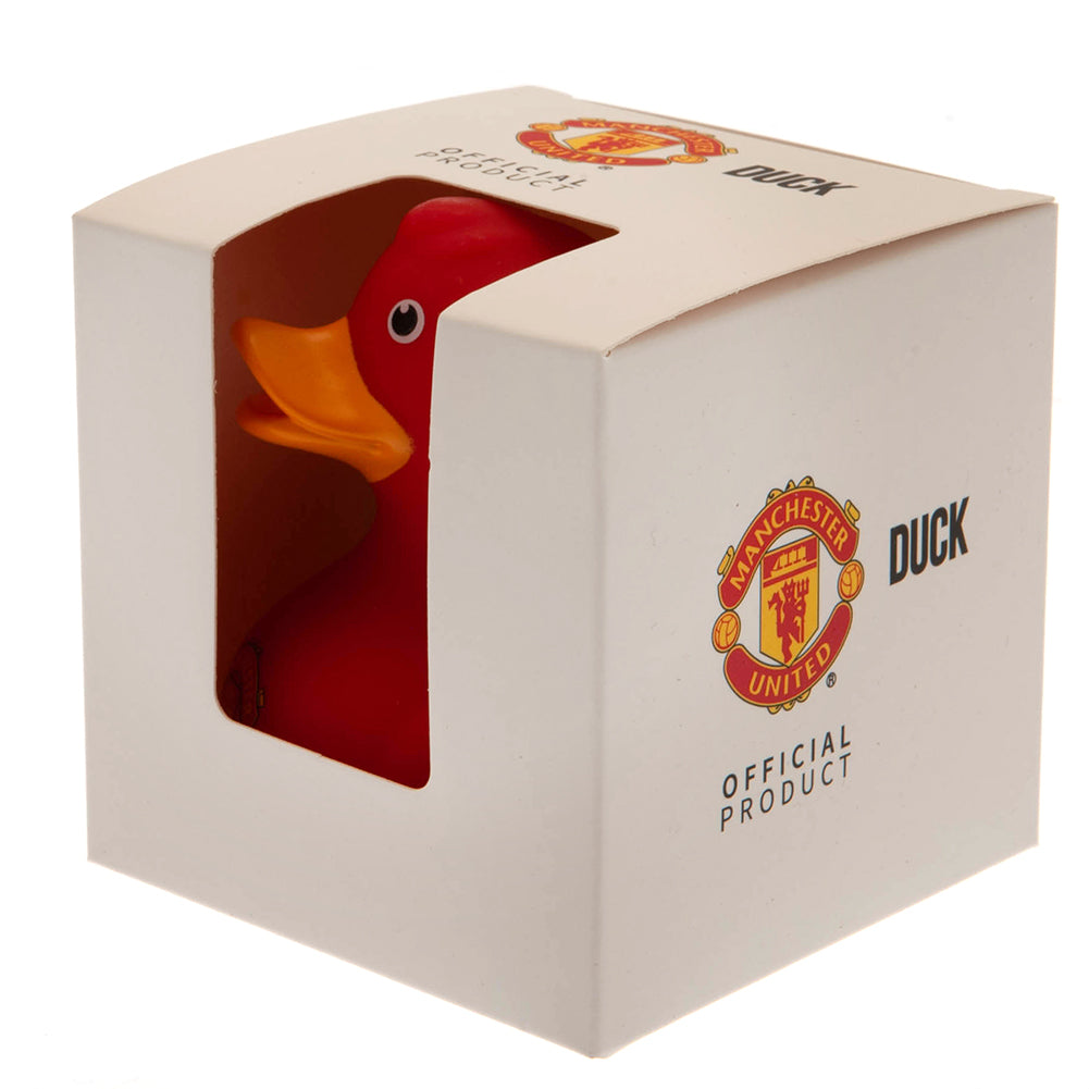 Manchester United Football Club Bath Time Rubber Duck Toy
