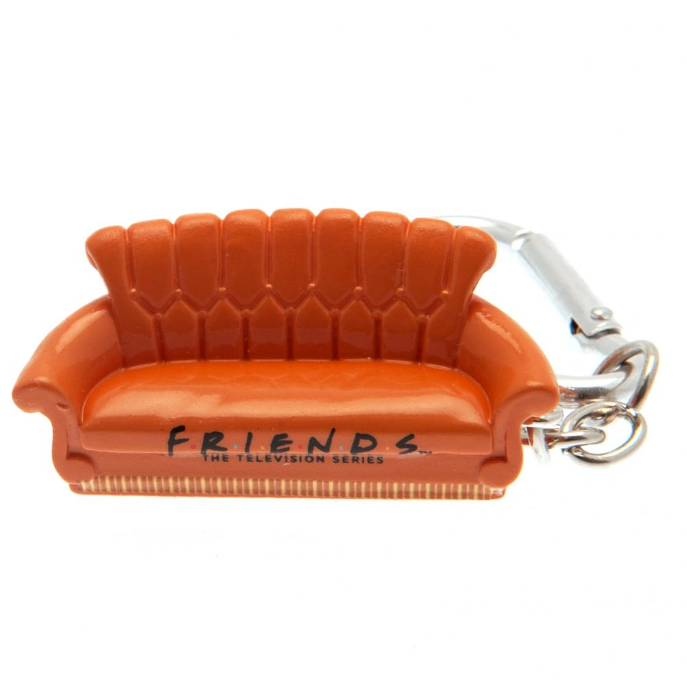 3D Polyresin Keyring with Central Perk Sofa Design
