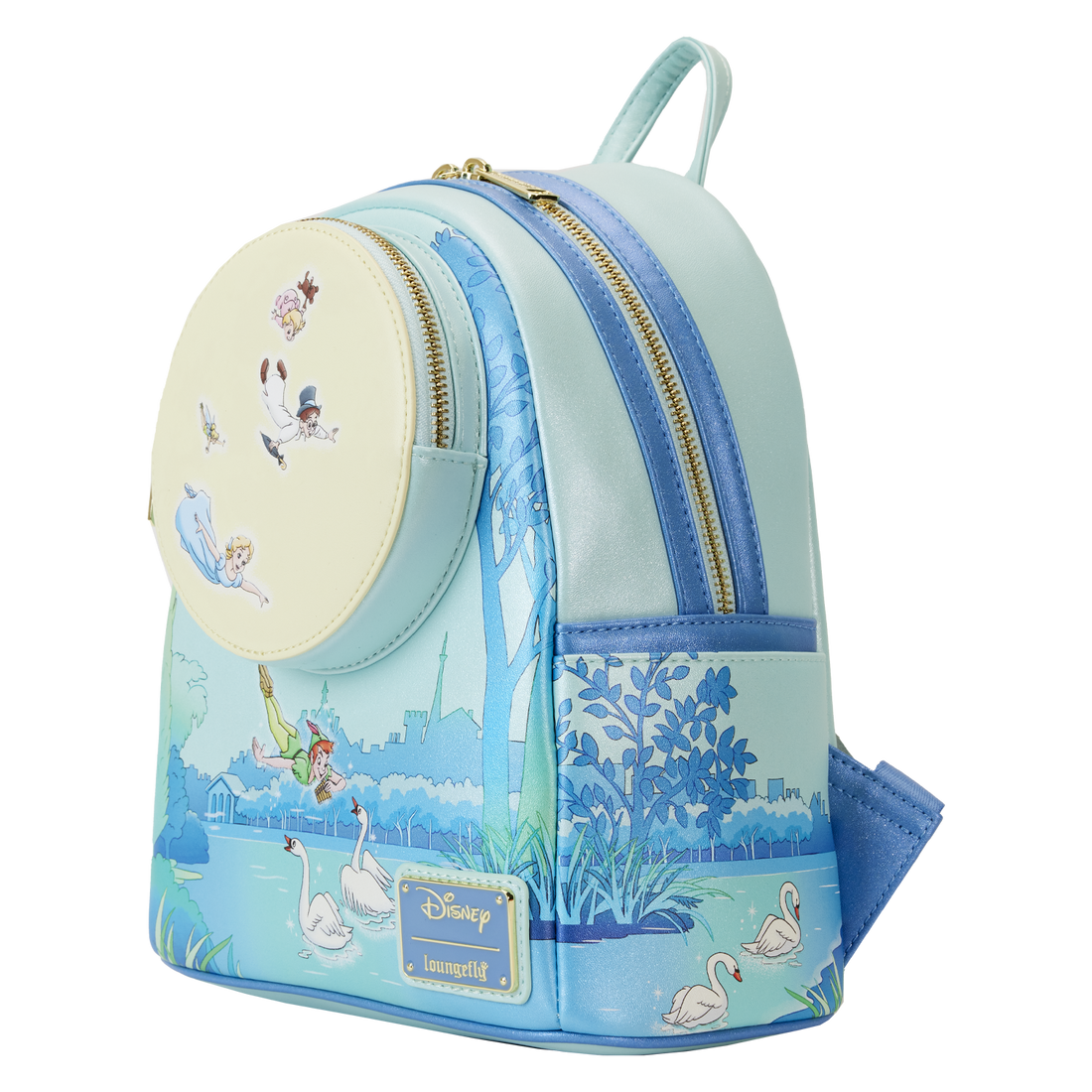 Loungefly Disney Peter Pan 'You Can Fly' Glowing Mini Backpack for Magical Adventures