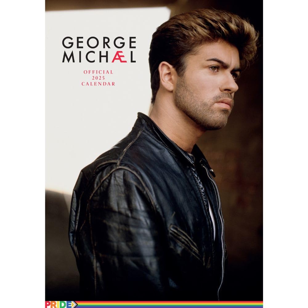 George Michael Themed A3 Wall Calendar for the Year 2025
