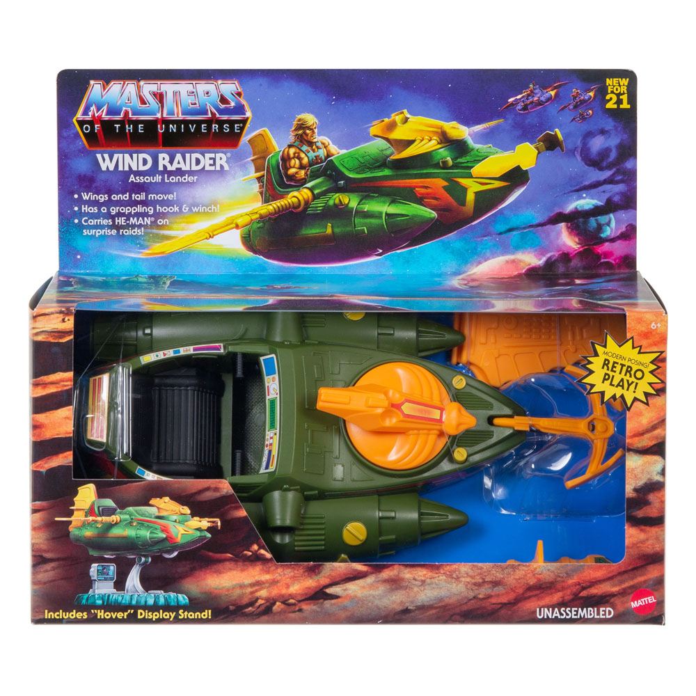 Masters of the Universe Origins: Stylish Wind Raider Assault Vehicle