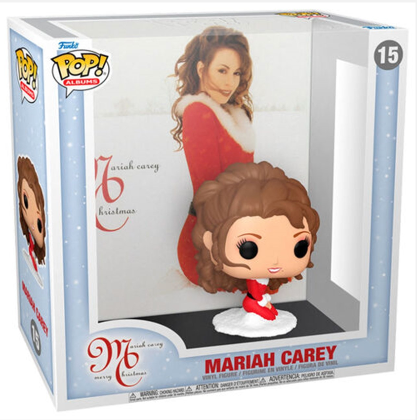 Festive Mariah Carey All I Want For Christmas Funko Pop Album