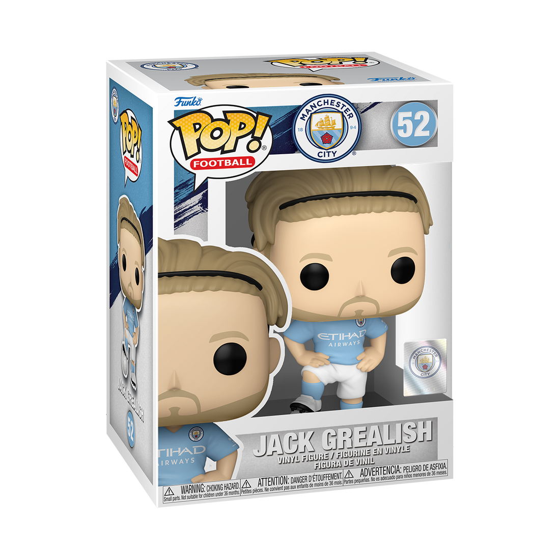 Funko Pop! Vinyl Figure of Manchester City's Jack Grealish