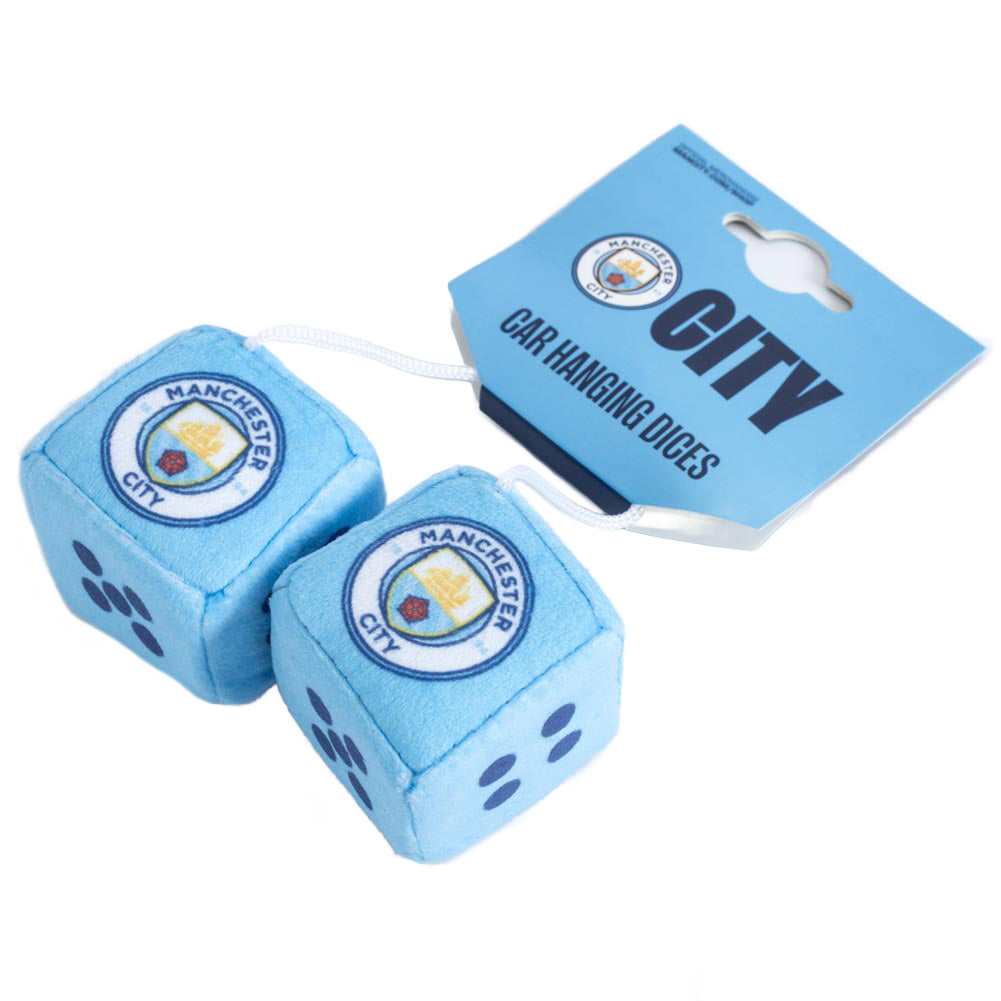 Hanging Decorative Dice for Manchester City FC Fans