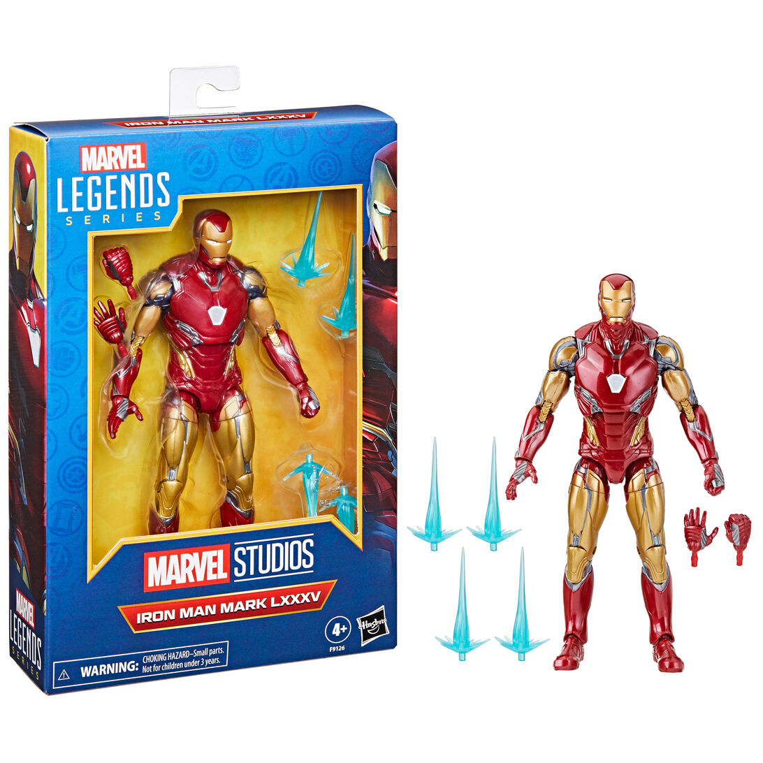 Marvel Legends Collection Series 6-Inch (15 cm) Iron Man LXXXV (Mark 85) Premium Action Figure for Fans and Collectors