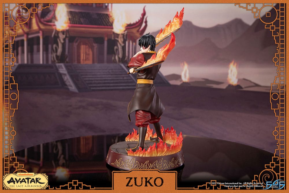 First 4 Figures Limited Edition Collectible Statue of Zuko from Avatar The Last Airbender