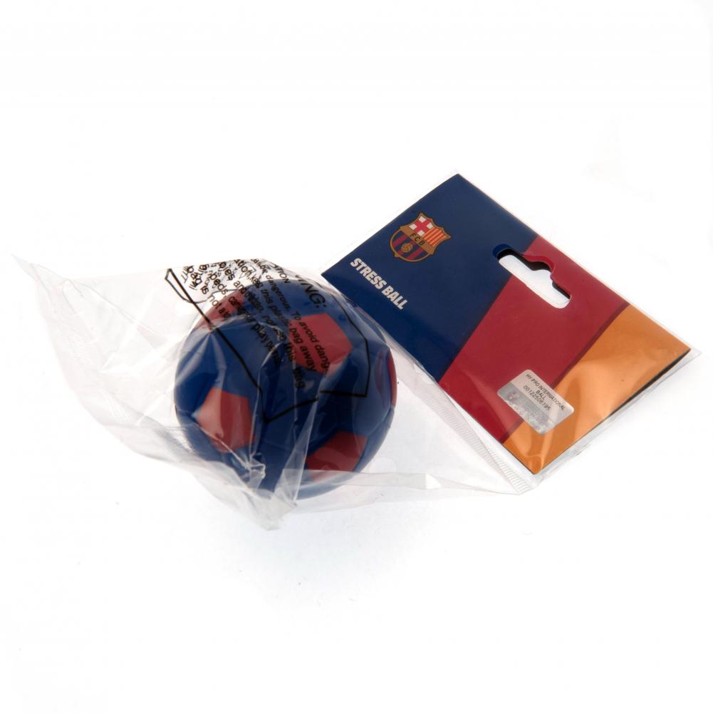 FC Barcelona Stress Relief Ball with Full - Color Crest, 6cm in Diameter