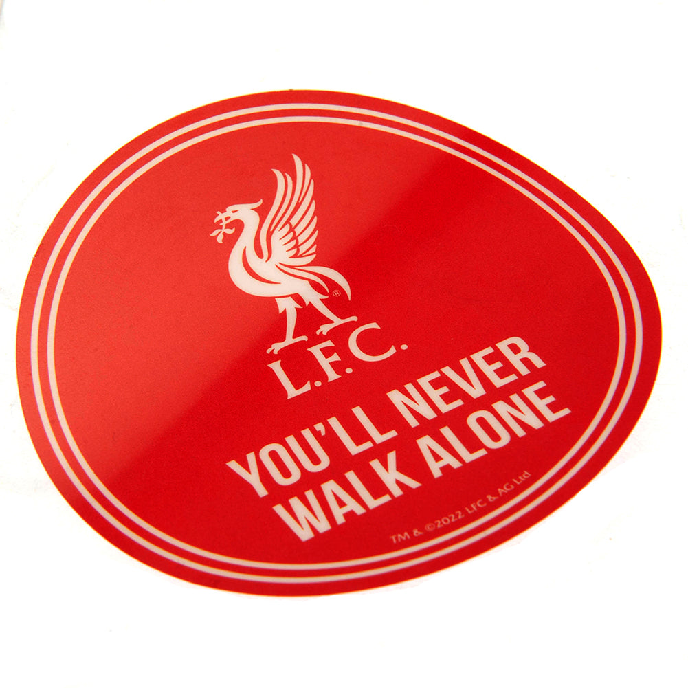 Liverpool Football Club You'll Never Walk Alone (YNWA) Automobile Vinyl Car Sticker