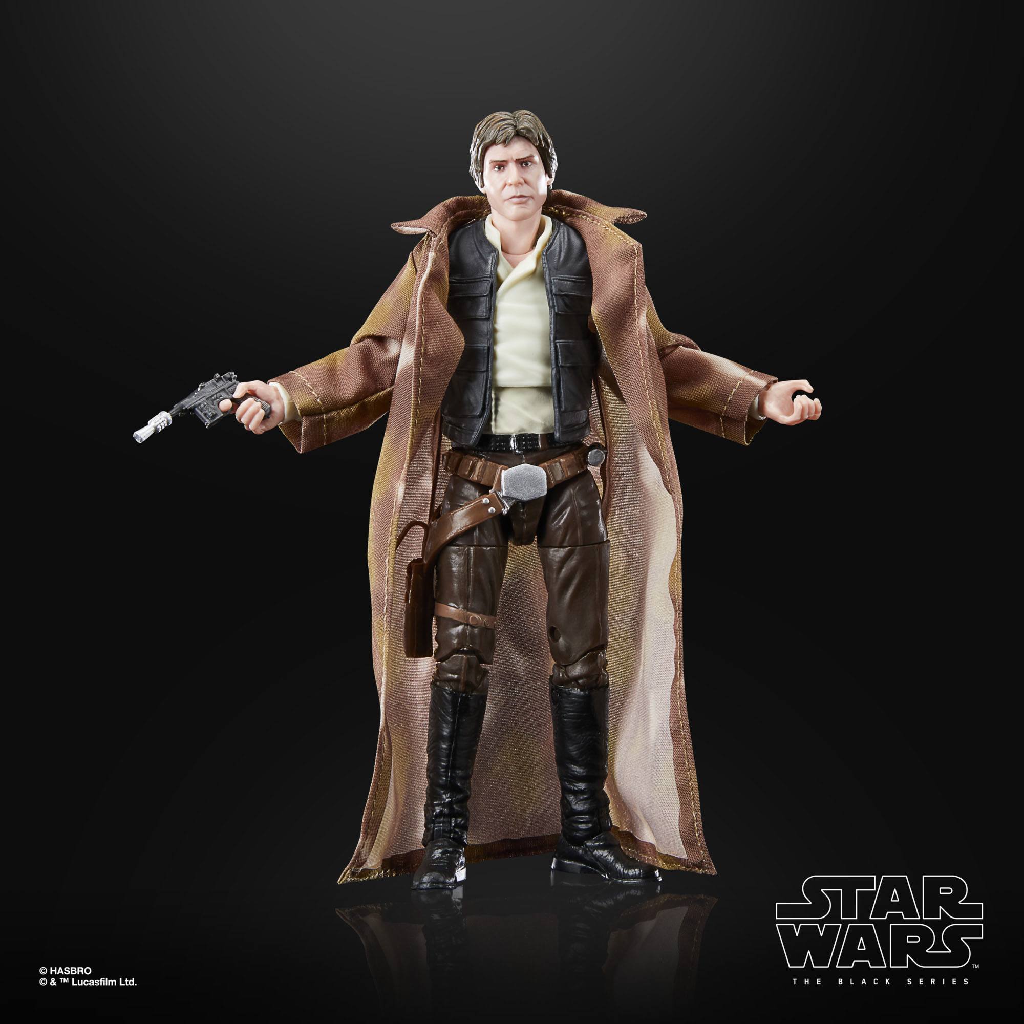 Hasbro 40th Anniversary Star Wars The Black Series Endor Han Solo 6-Inch Action Figure