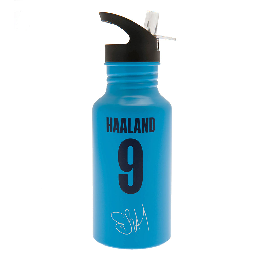 High - Quality Manchester City Football Club Erling Haaland Aluminum Beverage Bottle