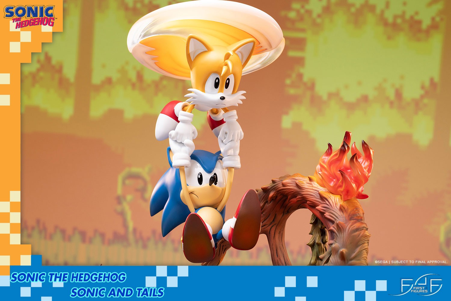 First4Figures Sonic & Tails Statue - Highly Detailed Collectible