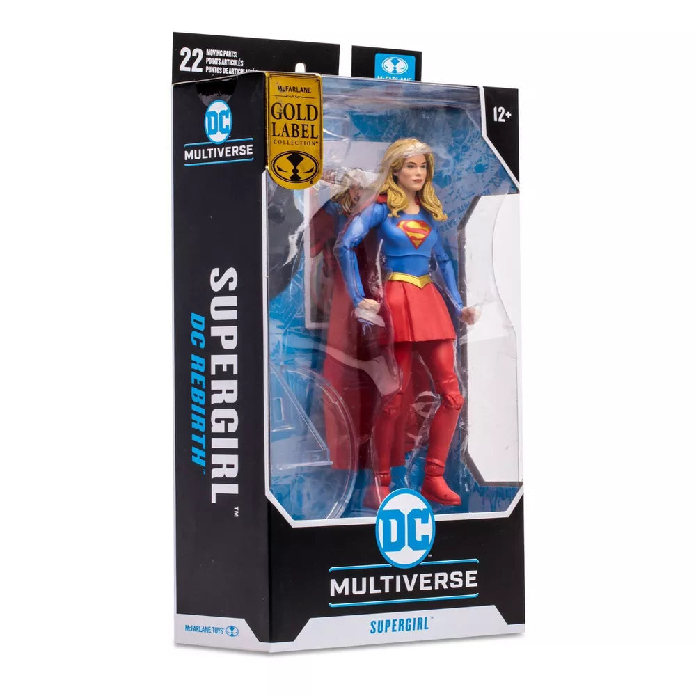 McFarlane DC Multiverse 7-Inch Gold Label Supergirl (DC Rebirth) Action Figure