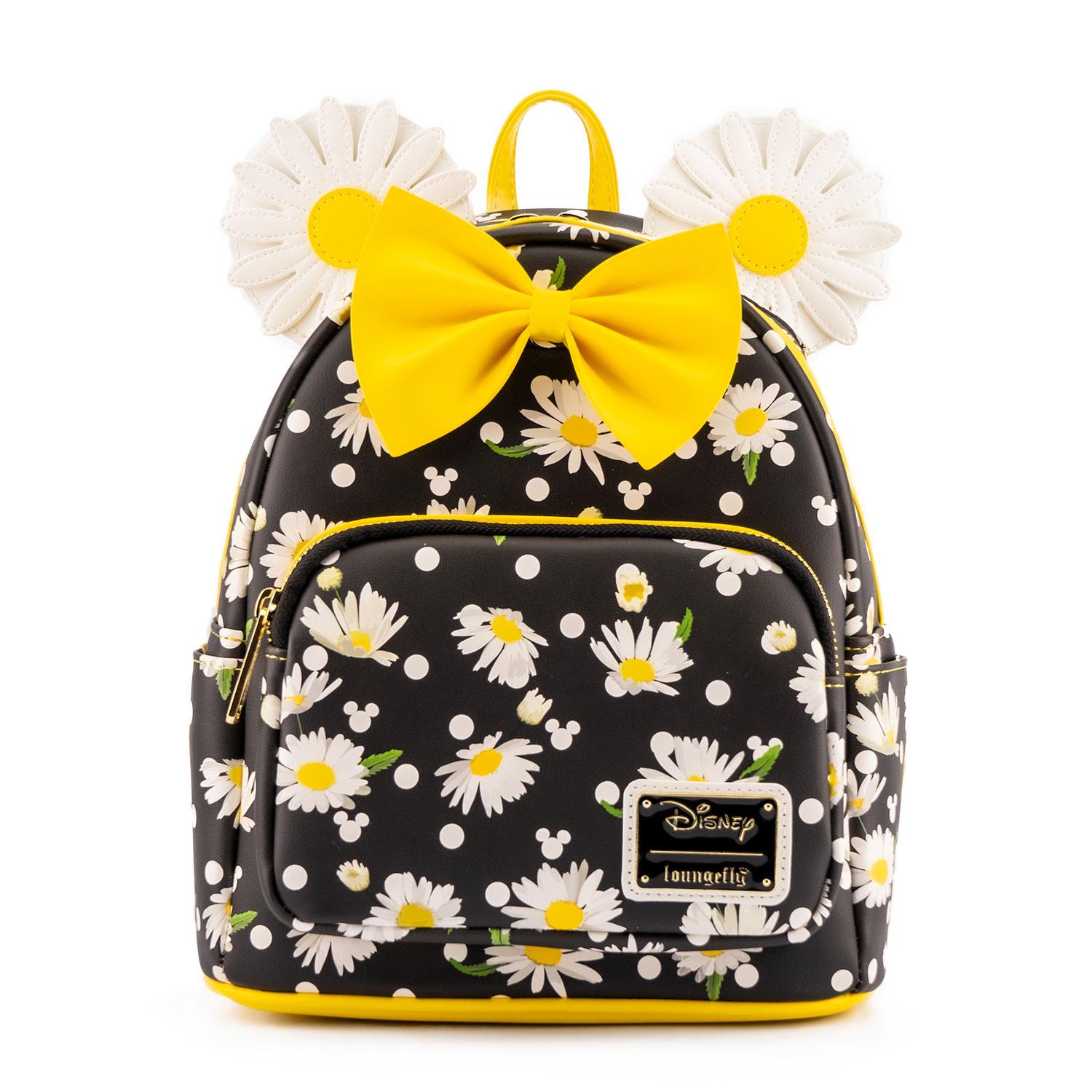 Loungefly Disney Minnie Mouse Spring Daisies Adjustable Mini Backpack