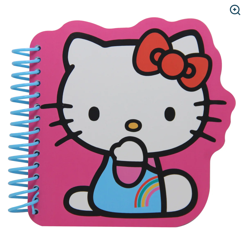 Adorable Hello Kitty & Friends Themed Notebook in Kitty Shape