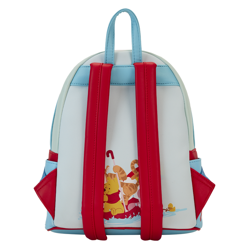 Loungefly Brand Mini Backpack Inspired by Disney's Winnie the Pooh and Friends on a Rainy Day