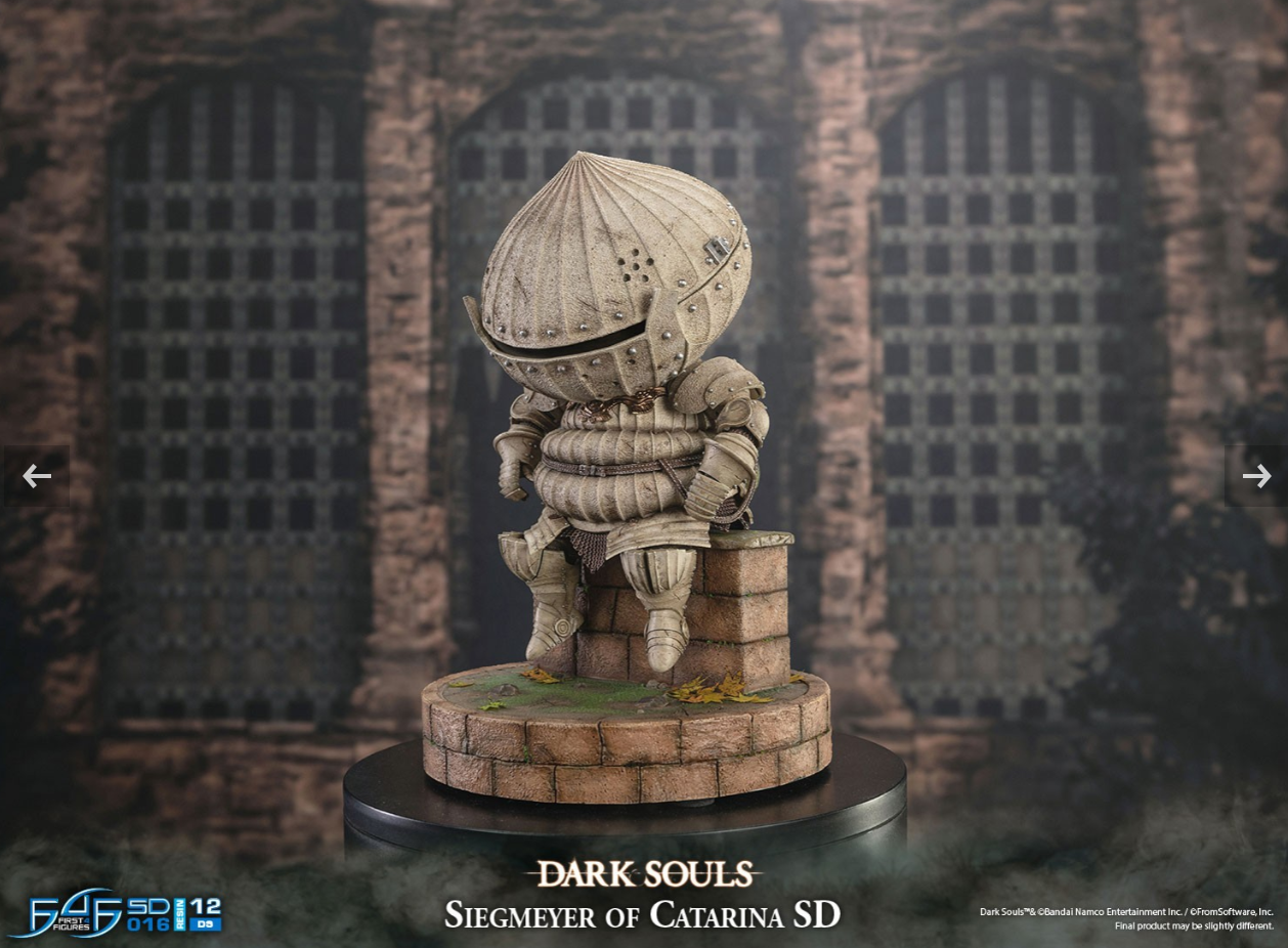 First4Figures Collectible Dark Souls Statue of Siegmeyer Of Catarina