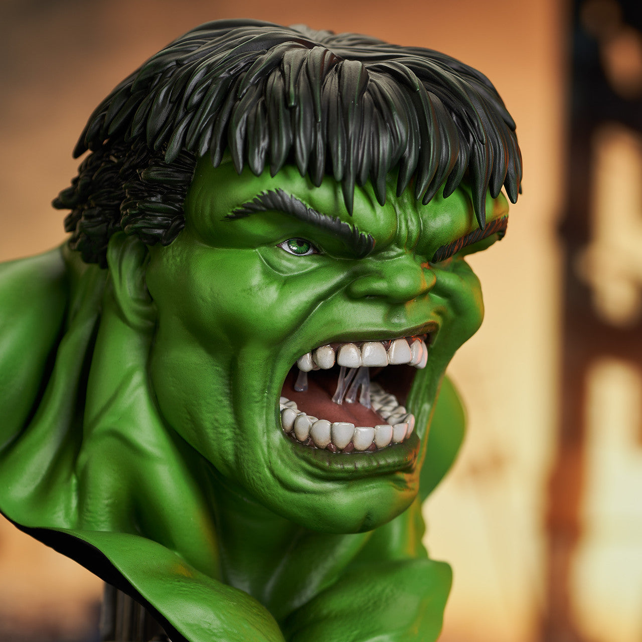 Limited Edition 1/2 Scale 3D Marvel Legends Angry Hulk Bust